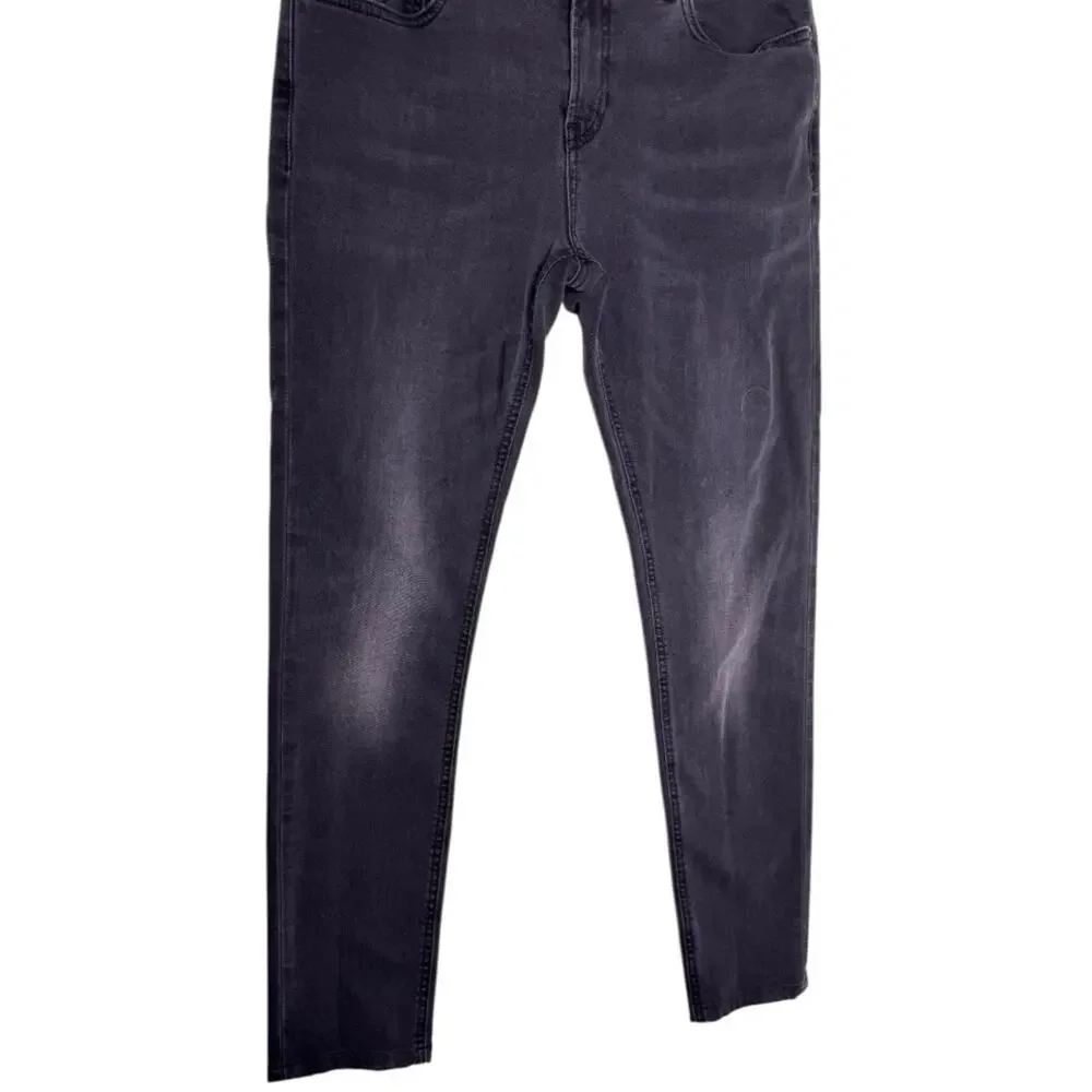 Scotch & Soda Black Amsterdams Blauw Straight Slim fit jeans Size 31/32